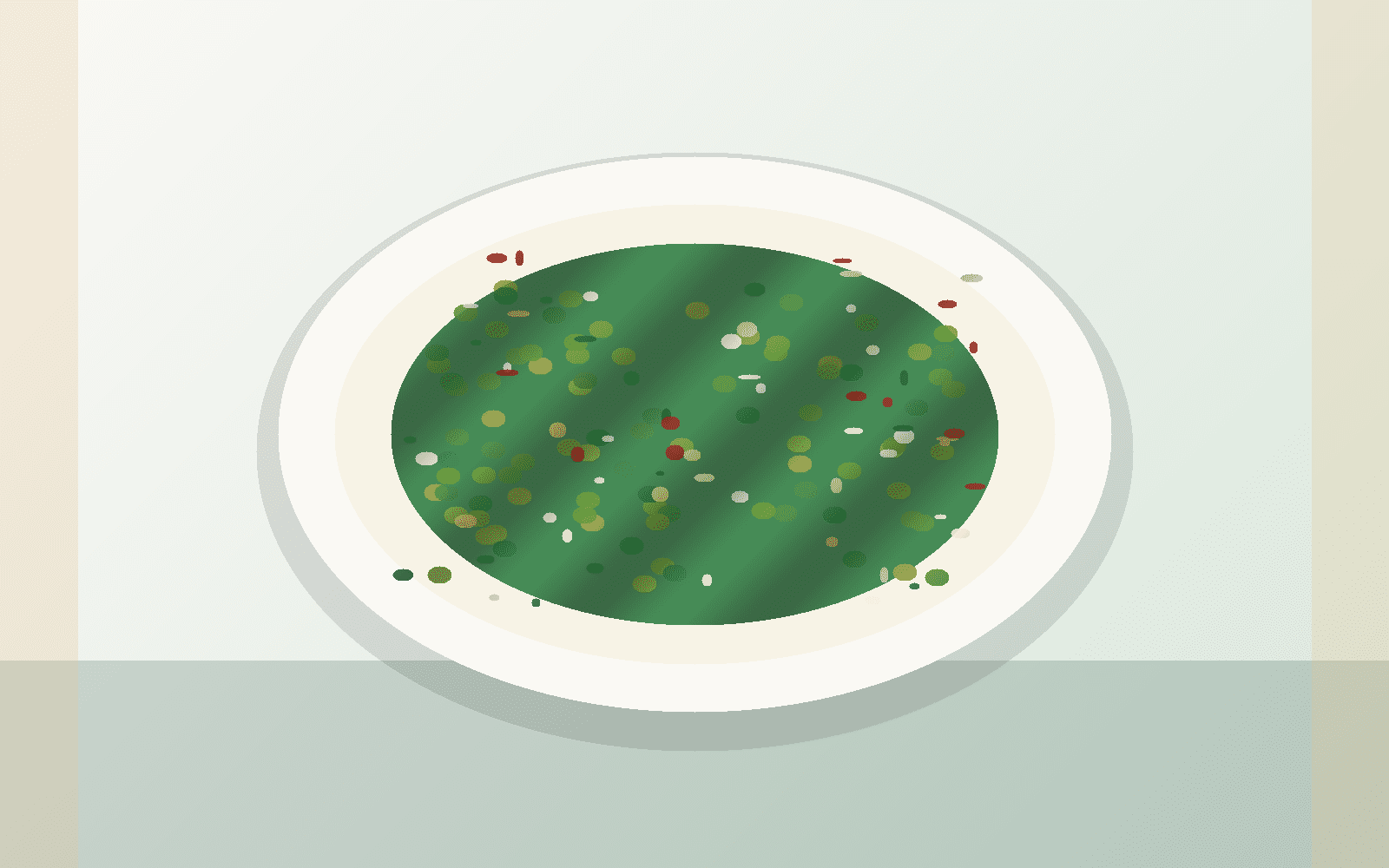 Nigerian Okra Soup Recipe: Classic Draw Soup with Seafood and Greens finished dish